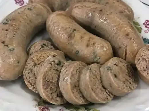 Morcilha Branca Caseira