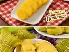 Pamonha Doce de Micro-ondas (rápida, feita no liquidificador)
