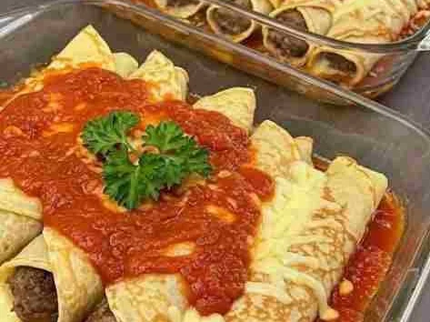 Panqueca de Carne Moída