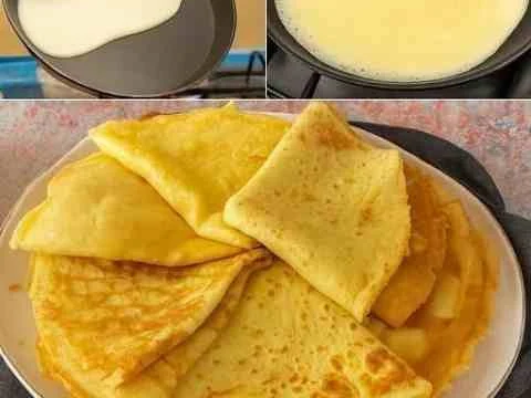 Panquecas sem Farinha (massa de tapioca e requeijão)