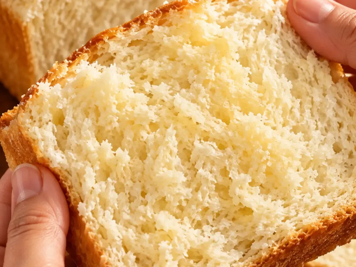 Pão caseiro de liquidificador (sem sovar)