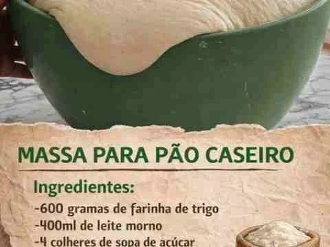 Pão Caseiro Super Fofinho