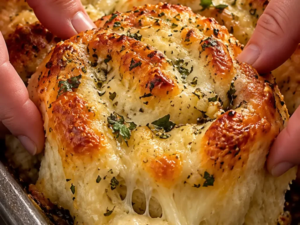 Pão de Alho com Queijo Super Recheado
