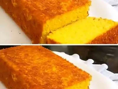 Pão de Cenoura Sem Glúten e Sem Lactose