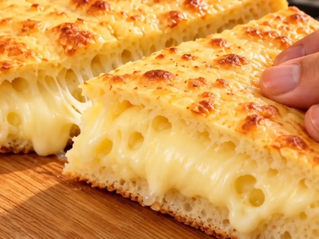 Pão de Queijo de Frigideira (4 ingredientes)