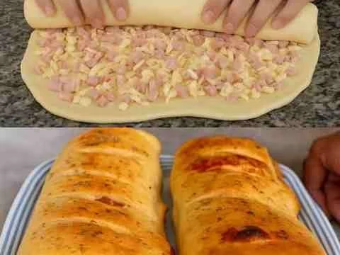 Pão Segura Marido Recheado Caseiro