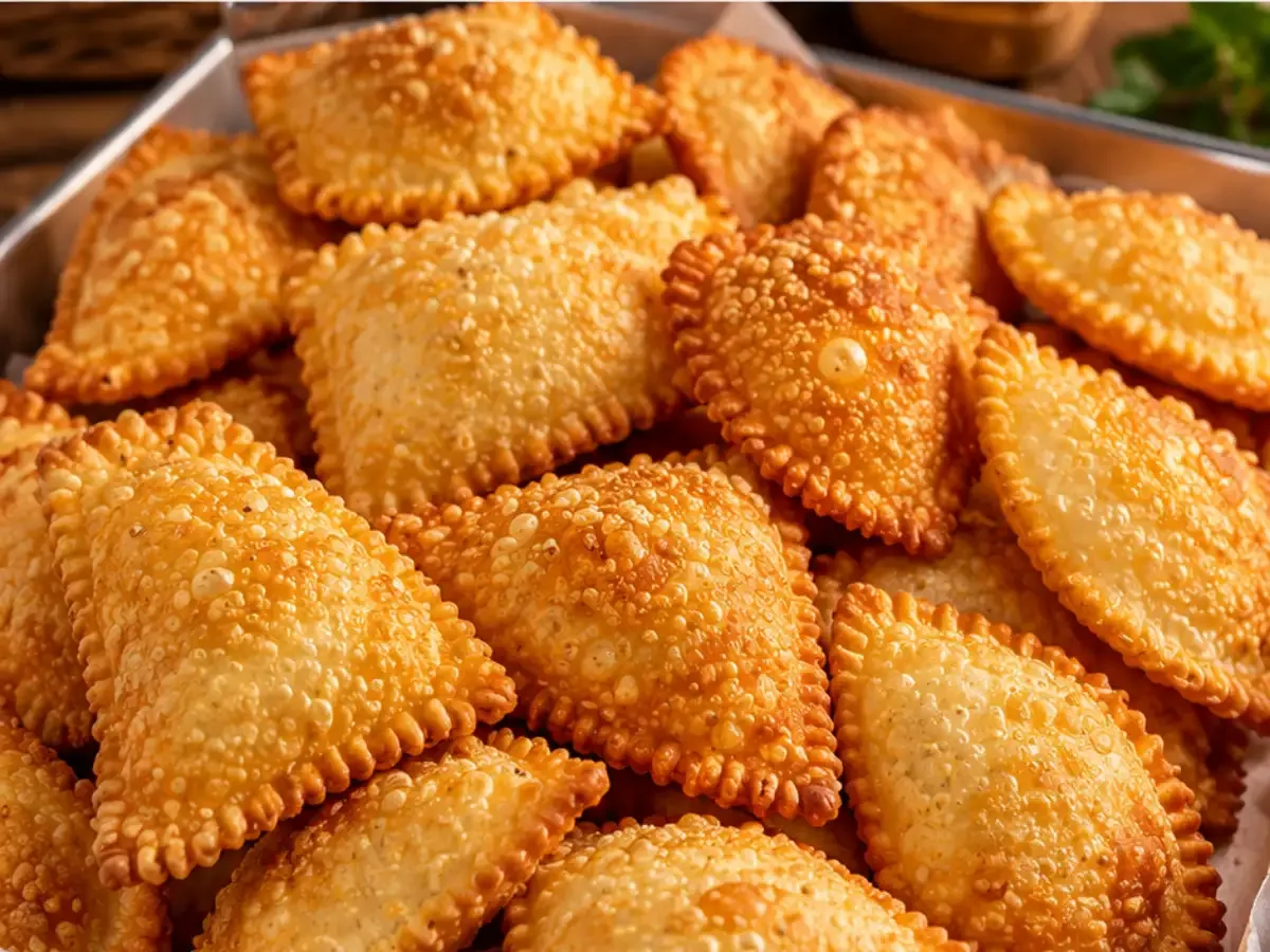 Pastel de Feira Caseiro