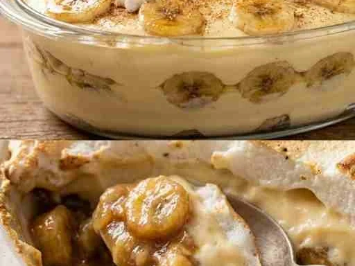 Pavê Cremoso de Banana
