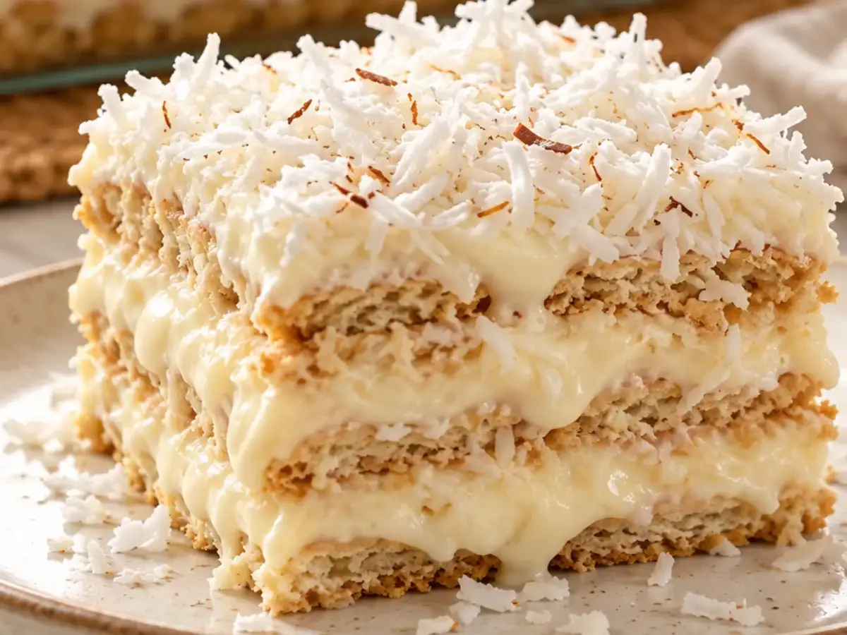 Pavê Cremoso de Coco