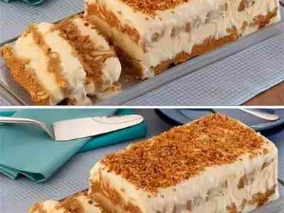 Pavê de Amendoim com Doce de Leite