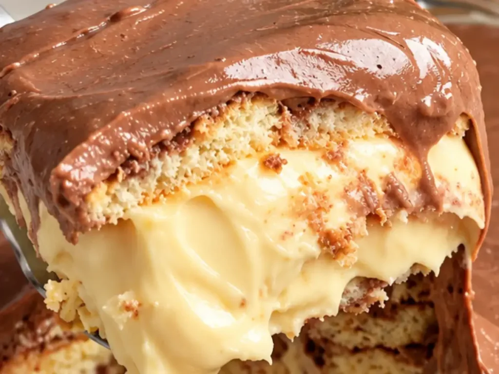 Pavê de Baunilha e Chocolate (Prático e Cremoso)