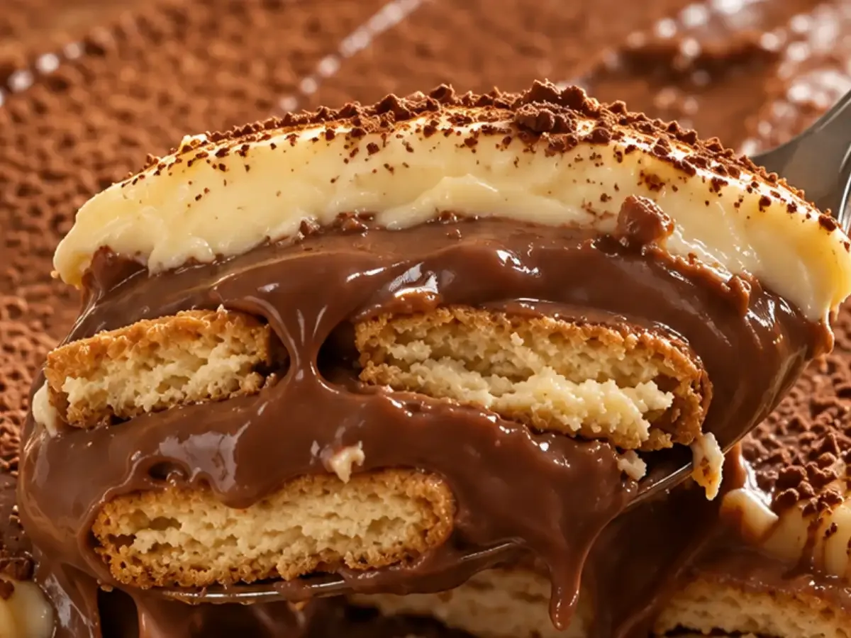 Pavê de Chocolate Cremoso com Camadas Irresistíveis