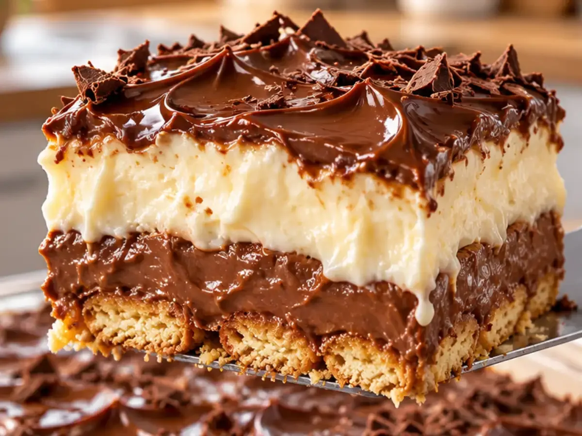 Pavê Dois Amores Super Cremoso com Chocolate e Bombons