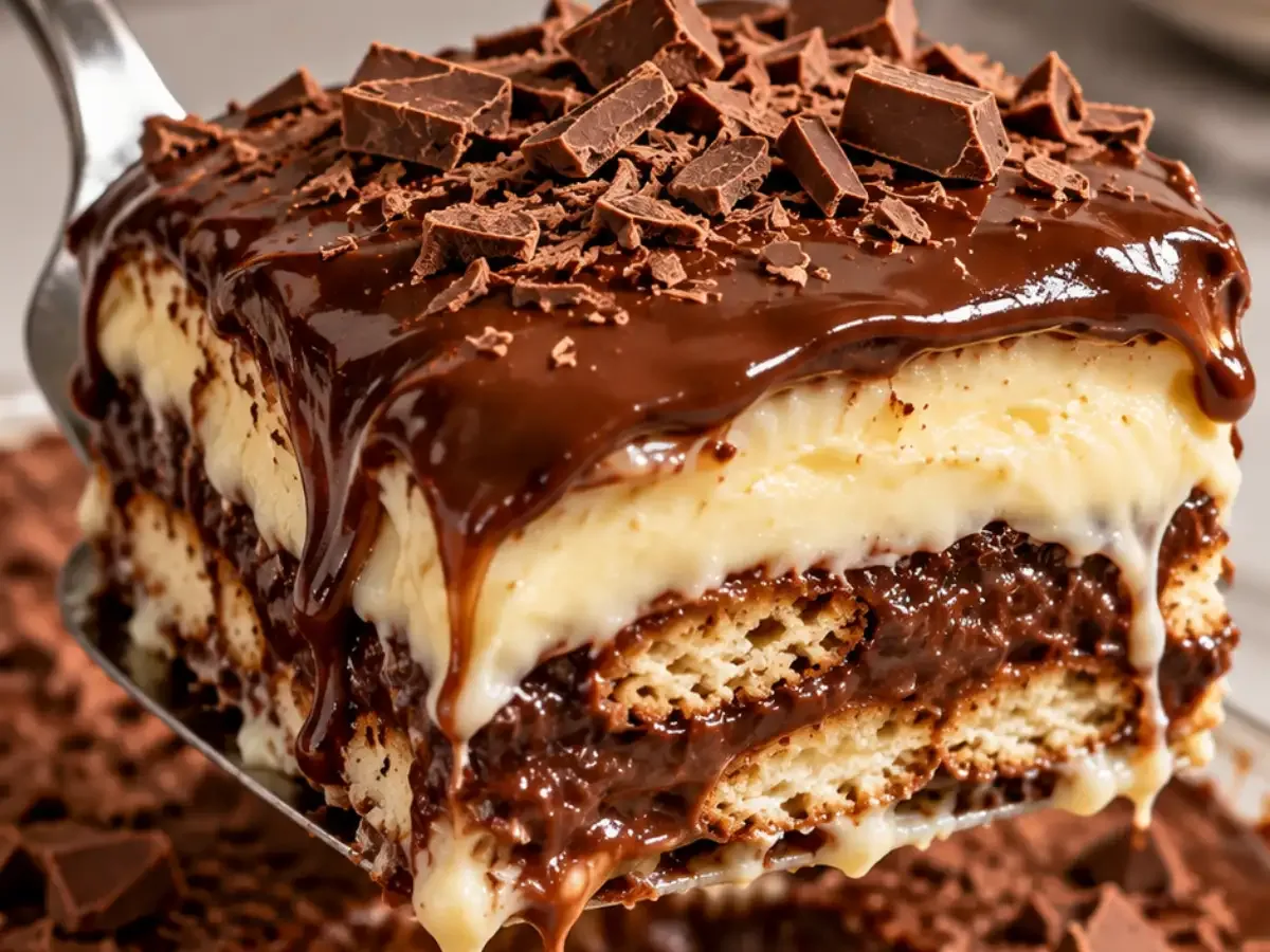 Pavê Fácil de Chocolate e Chocolate Branco
