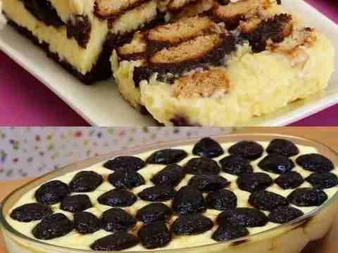 Pavê Olho de Sogra (Pavê de Coco com Ameixa)