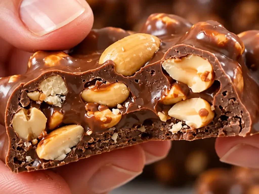 Pé de Moleque de Brigadeiro Fácil e Crocante