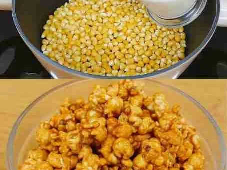 Pipoca Doce Caramelizada Simples