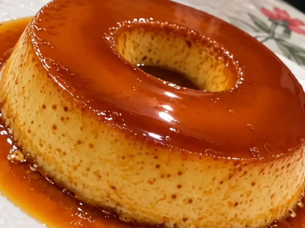 Pudim Cremoso Sem Ovos e Sem Fogão