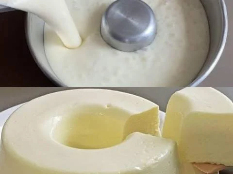 Pudim de Leite Cremoso Sem Forno