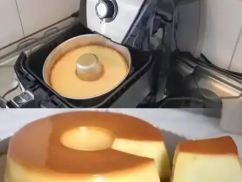 Pudim de Leite na Airfryer