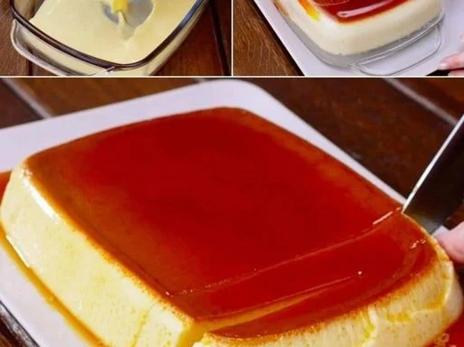 Pudim de Leite na Travessa (sem forno)