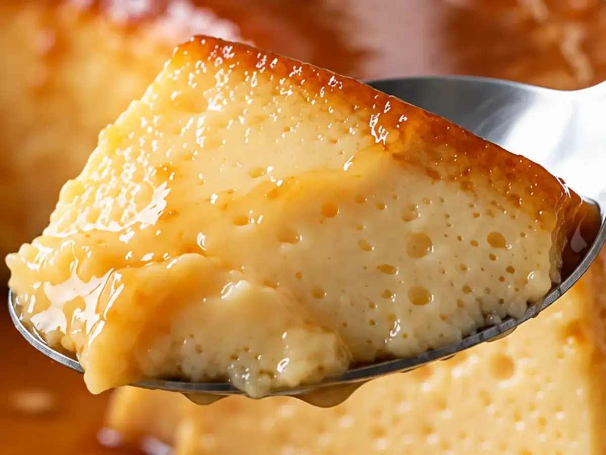 Pudim de Pão Caseiro Super Cremoso