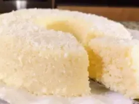 Pudim Gelado de Tapioca Granulada