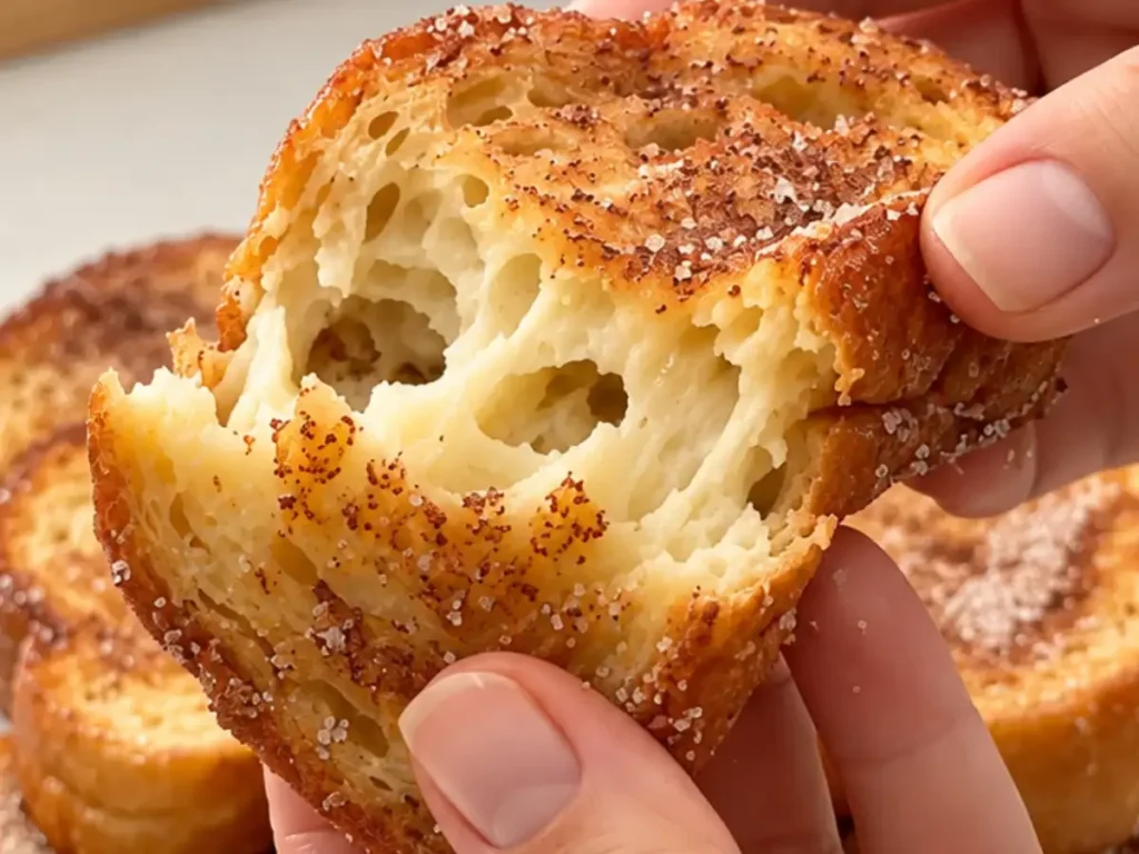 Rabanada na Air Fryer