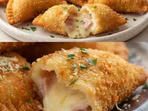 Risólis de Presunto e Queijo