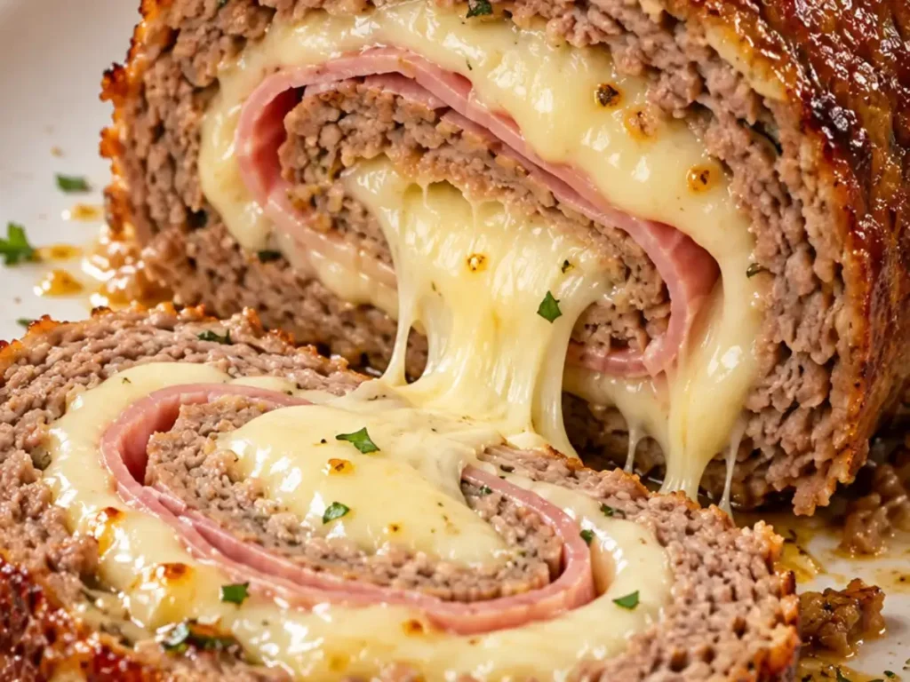 Rocambole de Carne Moída Recheado