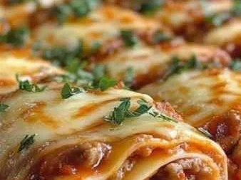 Rondelli de Carne Moída ao Molho de Tomate