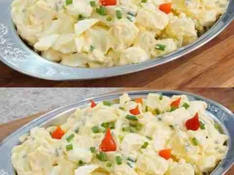 Salada de Batata com Ovos