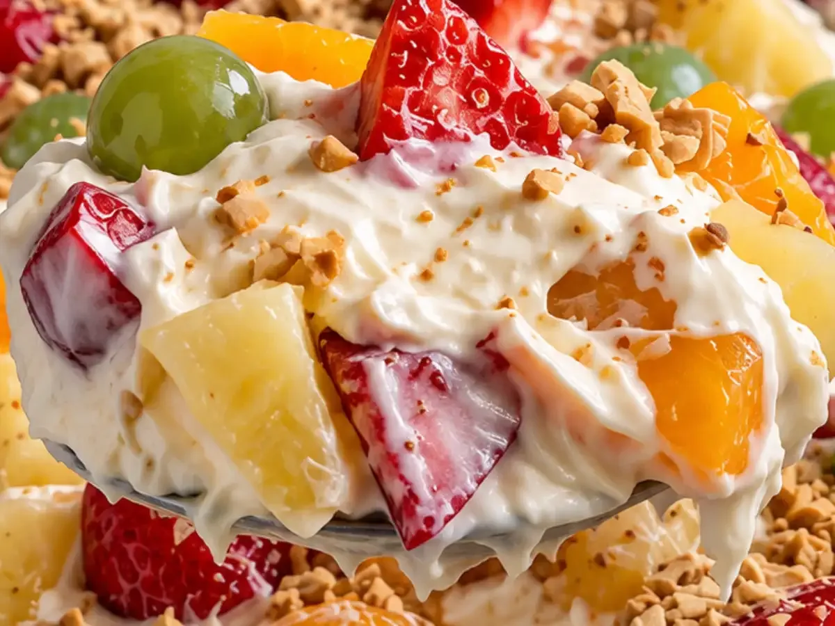 Salada de Frutas Cremosa com Leite Ninho