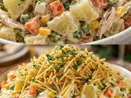 Salada de Maionese com Frango