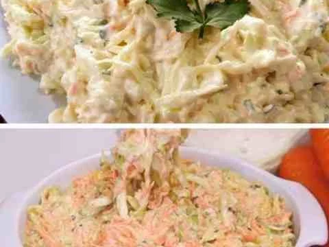 Salada de Repolho, Cenoura e Maçã