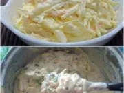 Salada de Repolho Cremosa Sem Maionese