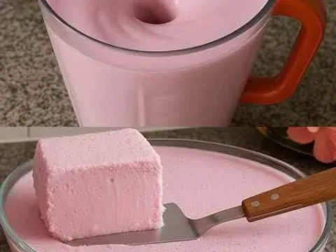 Selinho de Marido Gelado (sobremesa de gelatina e creme)