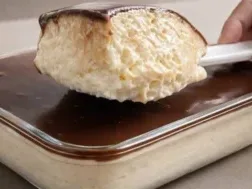 Sobremesa de Páscoa de Liquidificador na Travessa (sem forno)