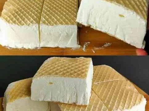 Sobremesa Gelada de Creme com Wafer Supremo