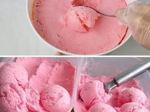 Sorvete Caseiro de 2 Ingredientes (sem gelatina)
