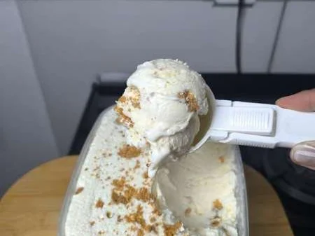 Sorvete Cremoso de Paçoca Supremo