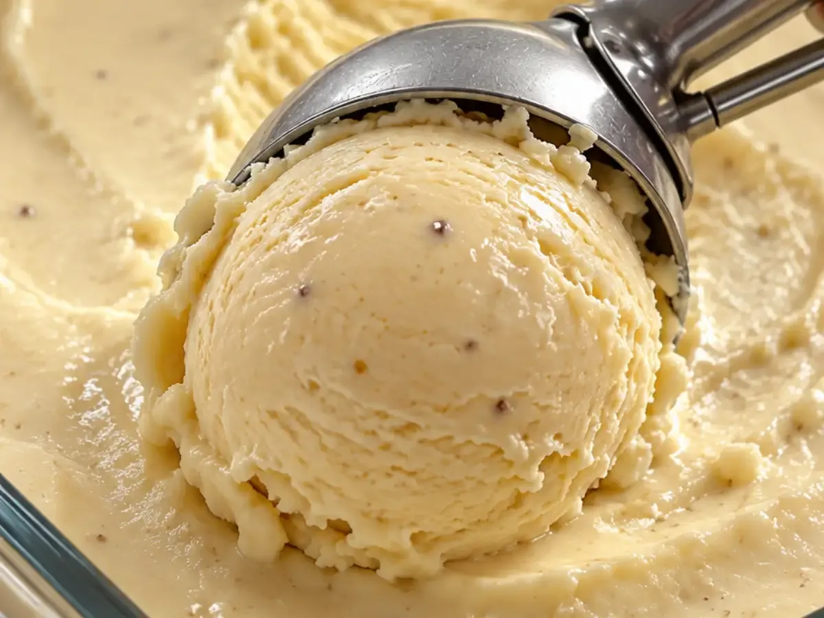 Sorvete de Banana Caseiro Super Cremoso