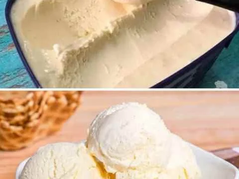 Sorvete de Creme Caseiro