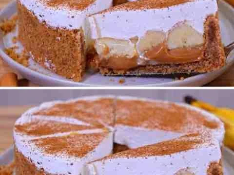 Torta Banoffee Caseira
