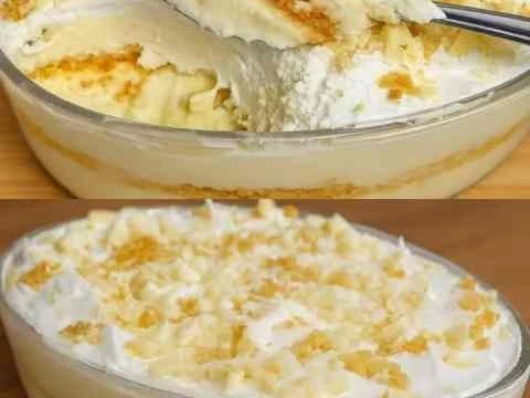 Torta Belga Cremosa de 4 Leites