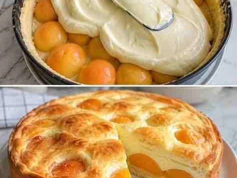 Torta Cremosa de Damasco