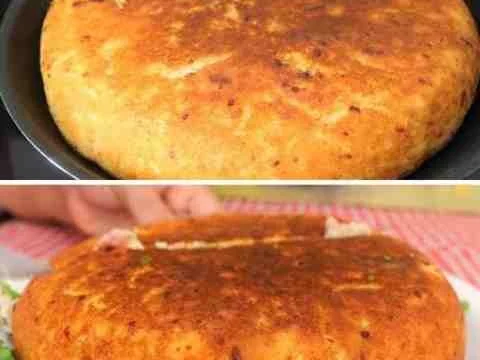 Torta Cremosa de Frigideira para o Lanche