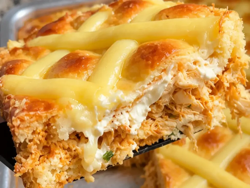 Torta de Frango com Requeijão e Massa de Liquidificador
