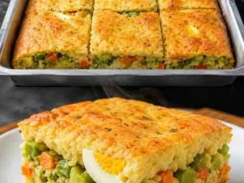 Torta de Legumes Sem Farinha