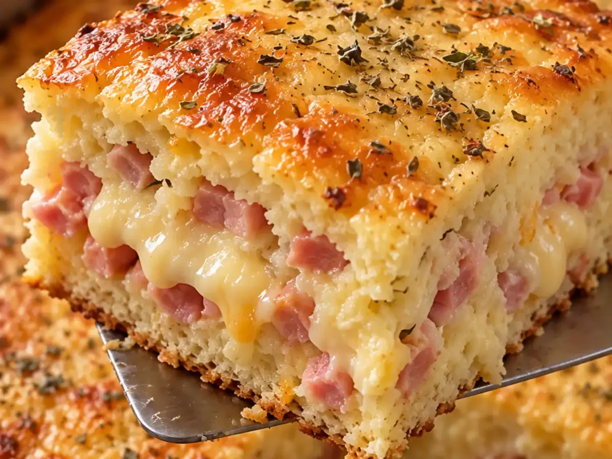 Torta de Presunto e Queijo de Liquidificador